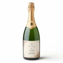 antieke rozentuin champagnefles label
