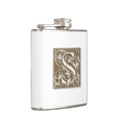 Antieke S Monogram Heupfles (Rechts)