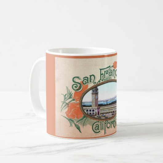 Antieke San Francisco Mok (Voorkant links)