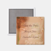 Antieke Save the Date Magneet (Voorkant / Achterkant)