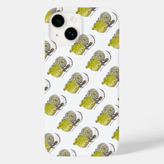 Antieke Schattige Fantasy Vlinder Fee met Vleugels Case-Mate iPhone Case (Achterkant)
