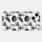 Antieke Schedel & Heks Telefoonhoes Case-Mate iPhone Case (Achterkant (horizontaal))