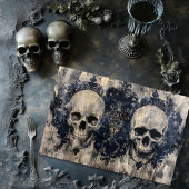 Antieke Schedelambacht Decoupage Tissuepapier