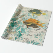 Antieke Scheepvaart Cadeaupapier (Uitgerold)
