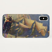 Antieke Scheepvaart, Klippers op Zee Case-Mate iPhone Case (Achterkant (horizontaal))