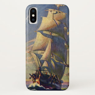 Antieke Scheepvaart, Klippers op Zee Case-Mate iPhone Case