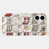 Antieke Scheepvaartvlaggen van de Wereld Poster Case-Mate iPhone Case (Achterkant (horizontaal))
