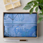 Antieke schip en kaart tissuepapier (Geschenk)