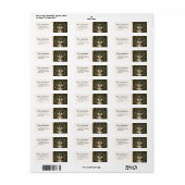 Antieke Schnauzer Etiket (Full Sheet)