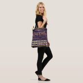 Antieke schrijfmachine tote bag (Op model)