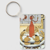 Antieke Sciencefiction, Laboratoriumwetenschappers Sleutelhanger (Voorkant)