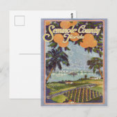 Antieke Seminole County Florida Briefkaart (Voorkant / Achterkant)
