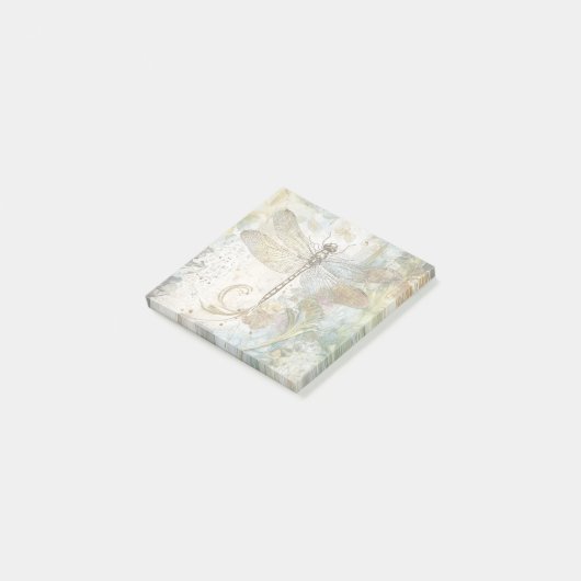 Antieke Serene Libel Post-it® Notes (Schuin)
