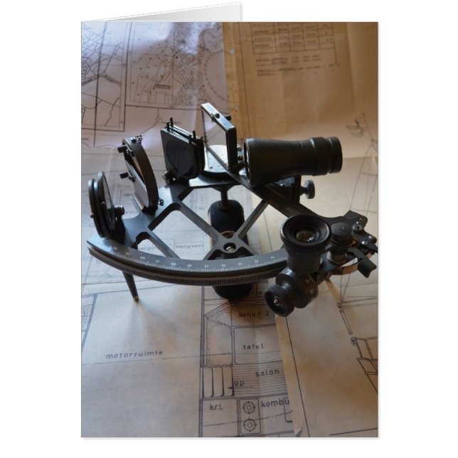 Antieke Sextant (Voorkant)
