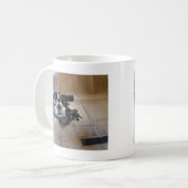 Antieke Sextant Koffiemok (Voorkant links)
