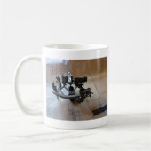 Antieke Sextant Koffiemok (Links)