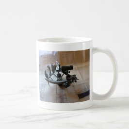 Antieke Sextant Koffiemok