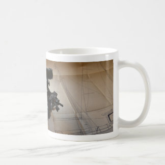 Antieke Sextant Koffiemok