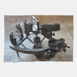 Antieke Sextant Theedoek