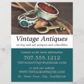 Antieke Sieraden & Sleutel, Antiquair, Winkel Flyer (Voorkant)