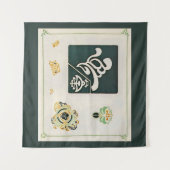 Antieke Siercombinaties Kunst Wandkleed (Voorkant (horizontaal))