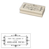 Antieke Sierlijst Uit De Bibliotheek Van Ex-Libris Rubberstempel (Gestempeld)