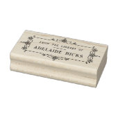 Antieke Sierlijst Uit De Bibliotheek Van Ex-Libris Rubberstempel (Stempel)