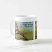 Antieke Sigarettenetiket, Sporthonkbal Tansill Pun Koffiemok (Voorkant links)