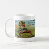 Antieke Sigarettenetiket, Sporthonkbal Tansill Pun Koffiemok (Links)