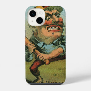 Antieke Sigarettenlabel, Sport Honkbal Tansill Pun iPhone 14 Hoesje