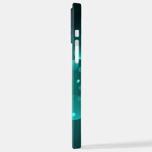 Antieke skelet sleutels op groene achtergrond iPhone hoesje (Linkerkant)