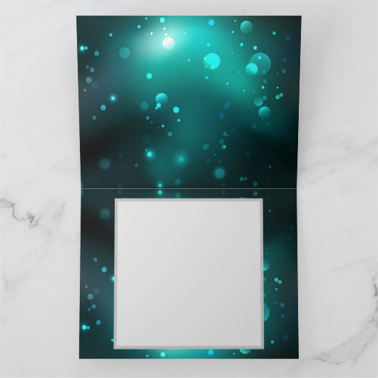 Antieke skelet sleutels op groene achtergrond kaart (Binnen)