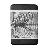 Antieke Skeletbotten Torso Lichaam Halloween Badmat (Voorkant Verticaal)