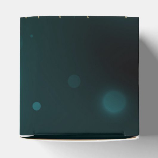 Antieke skeletsleutels op groene achtergrond bedankdoosjes (Bovenkant)