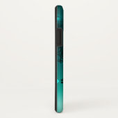 Antieke skeletsleutels op groene achtergrond Case-Mate iPhone case (Achterkant / rechts)