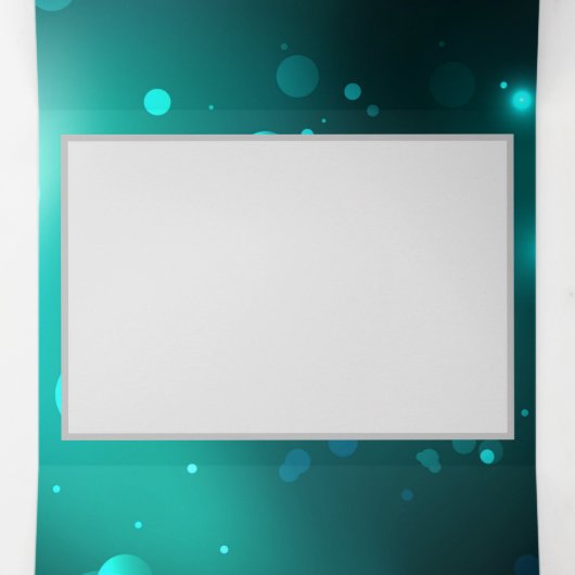 Antieke skeletsleutels op groene achtergrond drieluik kaart (Binnenkant midden)