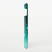 Antieke skeletsleutels op groene achtergrond samsung galaxy hoesje (Rechterkant)