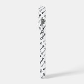 Antieke Skeletsleutels Patroon iPhone Hoesje (Linkerkant)