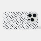 Antieke Skeletsleutels Patroon iPhone Hoesje (Achterkant horizontaal)