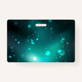 Antieke skelettoetsen op groene achtergrond badge (Achterkant)