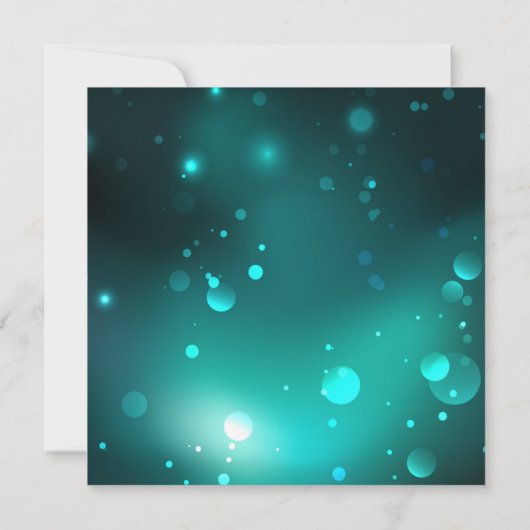 Antieke skelettoetsen op groene achtergrond kaart (Achterkant)