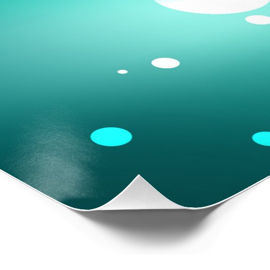 Antieke skelettoetsen op groene achtergrond perfect poster (Hoek)