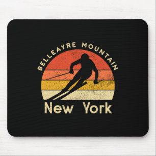 Antieke Ski Belleayre Mountain New York Berg Muismat
