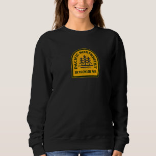 Antieke Skykomish Washington PNW Pacific Northwest Trui
