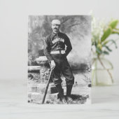Antieke sportfoto, Boston-honkbalspeler (Staand voorkant)