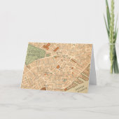 Antieke Stad Kaart van Boston (Voorkant)