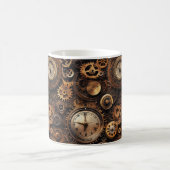 Antieke Steampunk Koffiemok (Center)