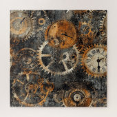 Antieke Steampunk Puzzel (Horizontaal)