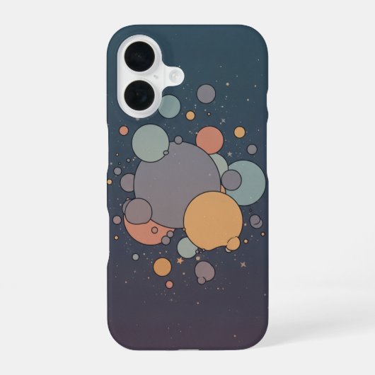 Antieke Sterrenhoop iPhone 16 Hoesje (Achterkant)