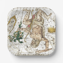 Antieke sterrenkaart Sterrenbeeld Hercules 